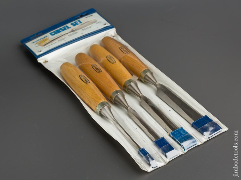 Set of Four MARPLES Chisels MINT in Original Package - 79371