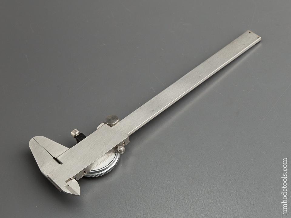 STARRETT No. 120M Dial Caliper MINTY in Original Box - 79380