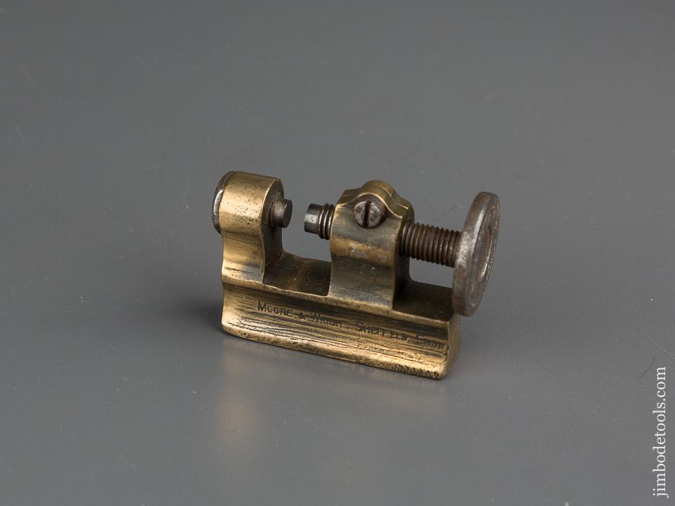 Awesome Open Thread 1/2 inch Micrometer on Brass Base by MC GEE & WRIGHT SHEFFIELD, ENGLAND - 79395