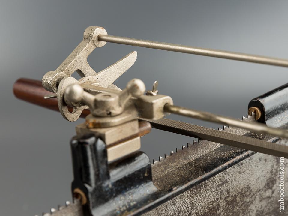 Premium Saw Filing Vise in Original Box by MONTGOMERY WARD - 79402