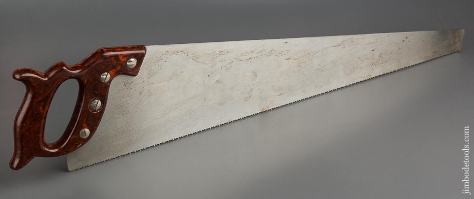UNUSED! 8 point 26 inch Crosscut DISSTON "National Hardware Special" Hand Saw - 79406