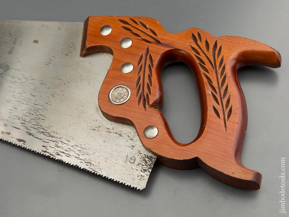 10 point 26 inch Crosscut DISSTON D23 Hand Saw UNUSED - 79408