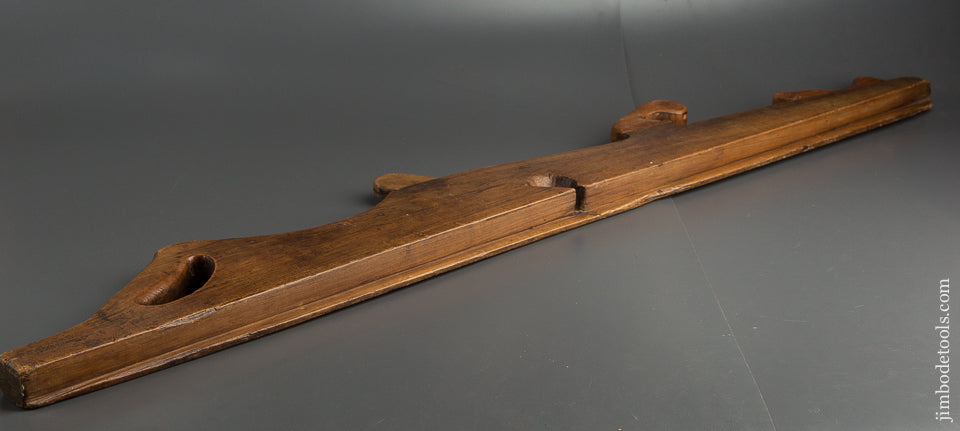 Stunning! 18th Century 45 inch Dated 1752 Carved Plane - 79434U