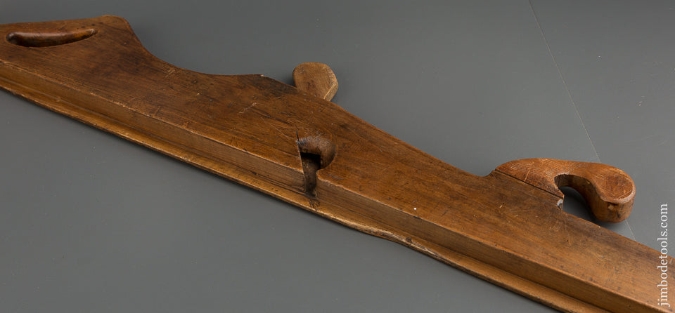 Stunning! 18th Century 45 inch Dated 1752 Carved Plane - 79434U