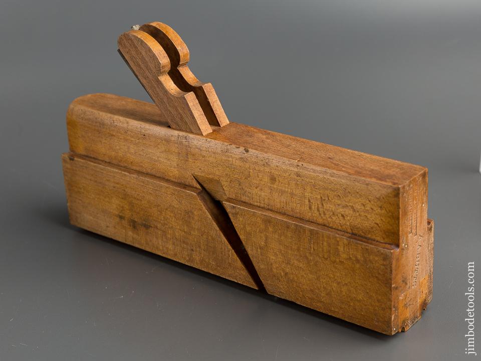 3/16 inch J. KELLOGG Double Side Bead Molding Plane circa 1835-67 MINTY - 79441