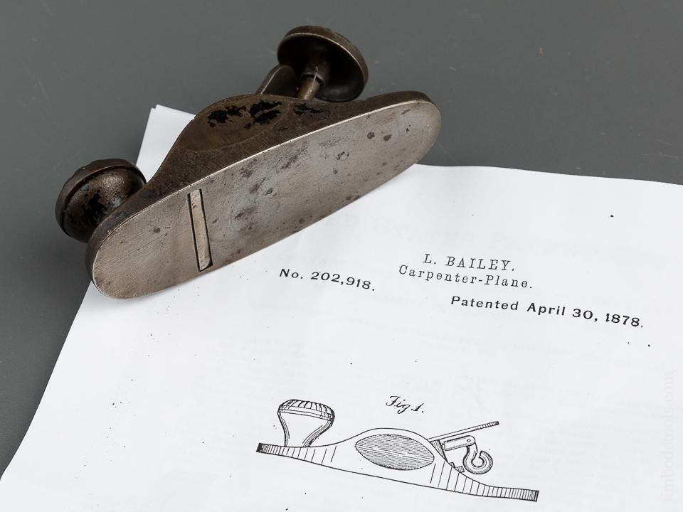 BAILEY Patent April 30, 1878 No. 1 VICTOR Block Plane - 79466