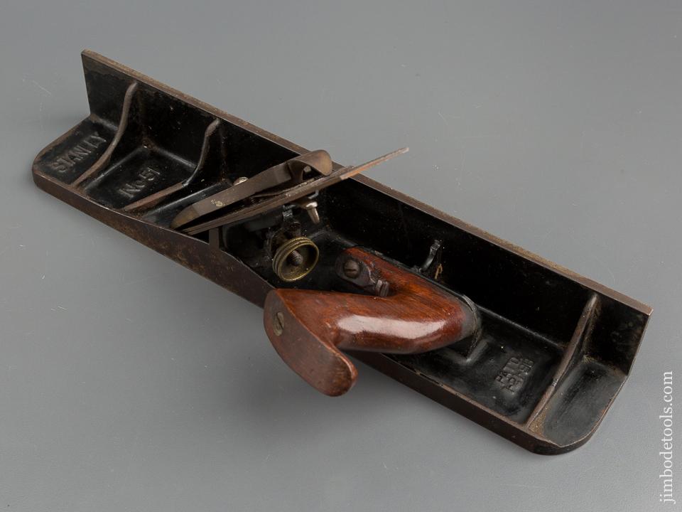 Extra Fine! STANLEY No. 51 & 52 Chute Shoot Board and Plane COMPLETE! - 79467