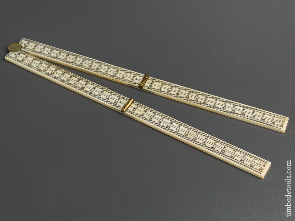 MINT English and Metric Two Foot Four Fold Bone Rule - 79468