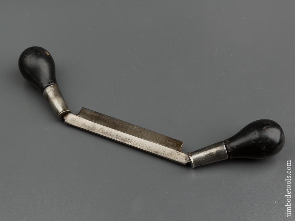 Four inch BRISTOL(?) TOOL CO Coach maker's Draw Knife - 79476