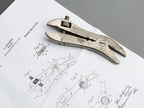 ANDERSON Patent August 19, 1913 5 3/8 inch STANLEY Triplet Wrench - 79477