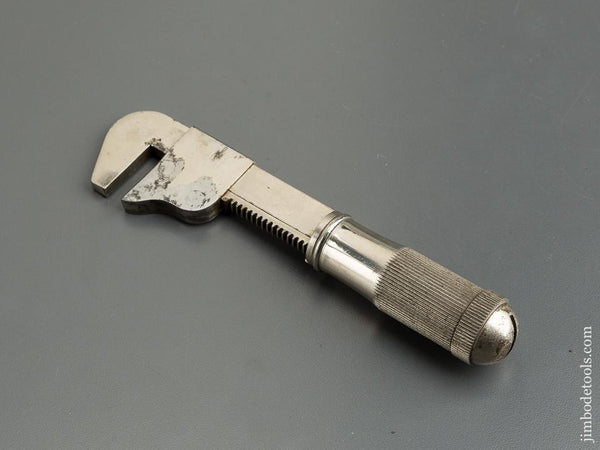 RARE Early 7 1/2 inch KENTO Adjustable Wrench Marked 