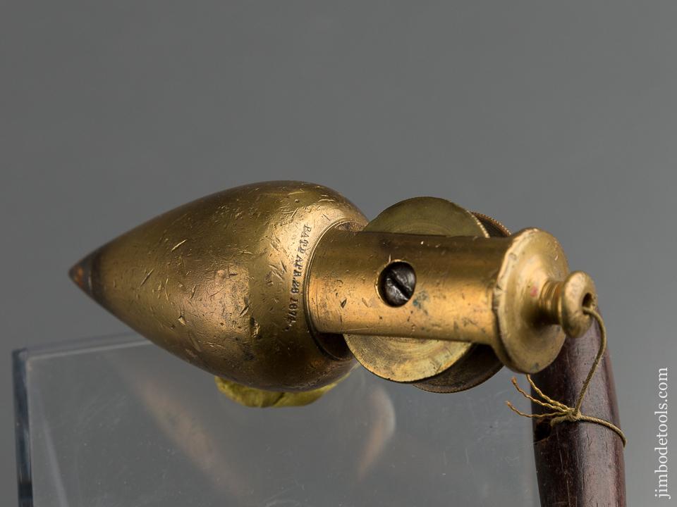 4 1/4 inch STANLEY No. 2 Brass Plumb Bob - 79488