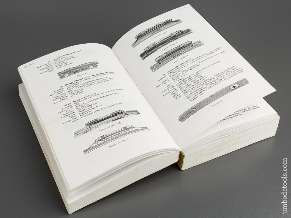 Book: ANTIQUE & COLLECTIBLE STANLEY TOOLS, GUIDE TO IDENTITY & VALUE 2nd Edition by John Walter - 79491