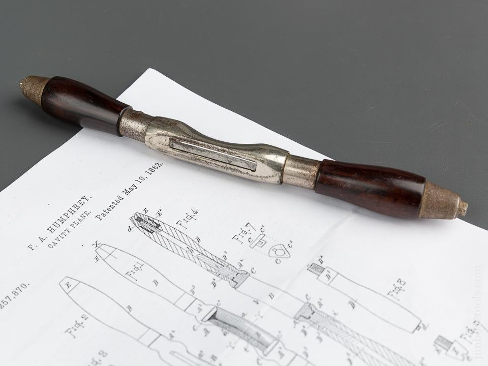 HUMPHREY Patent May 16, 1882 Early Spoke Shave - 79518