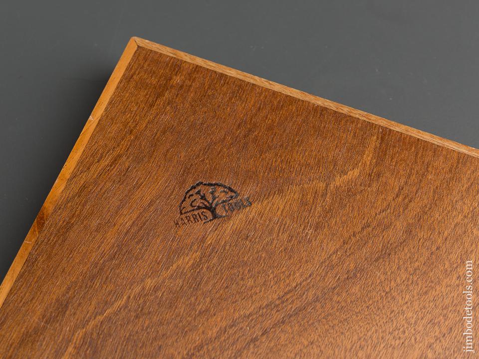 Set of Six HARRIS TOOLS Rosewood Handled Cabinet Maker's Screwdrivers MINT in Original Wooden Case - 79524U