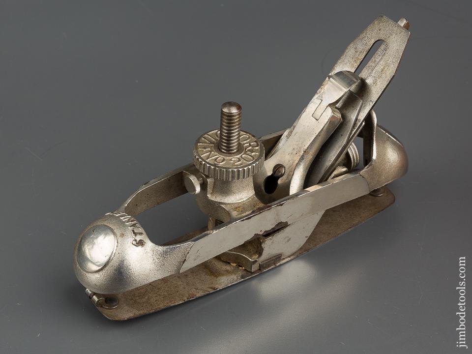 SCHADE Patent February 7, 1893 STANLEY No. 20 Circular Plane - 79540