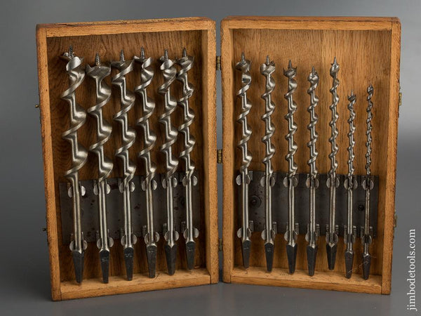 Complete Set of IRWIN Auger Bits in Original Box - 79549