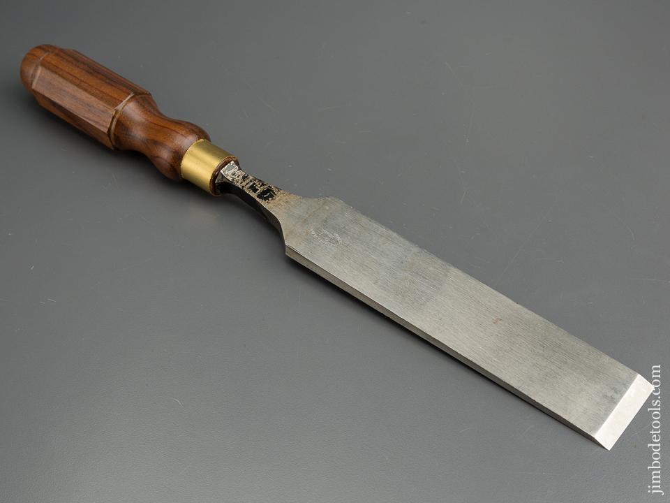 1 3/4 16 5/8 inch JAMES SWAN Rosewood Handled Heavy Tang Firmer Chisel NEW OLD STOCK - 79556