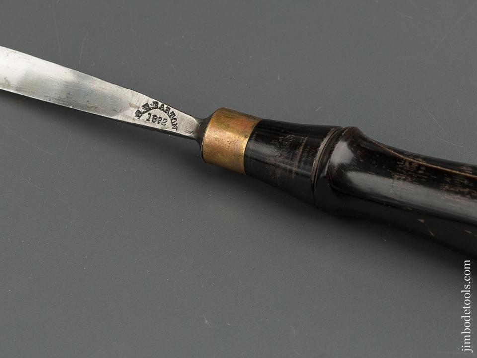 Amazing! D.R. BARTON Buffalo Handle Gouge - 79565U