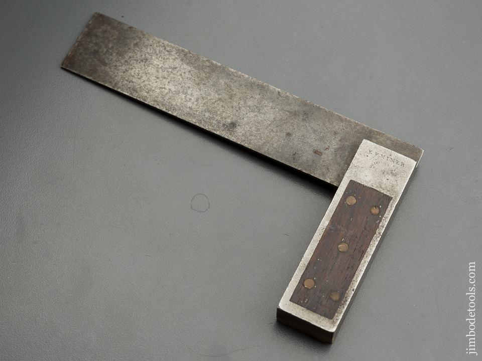 RARE Five inch STRATTON BROS Rosewood and Steel Try Square - 79588