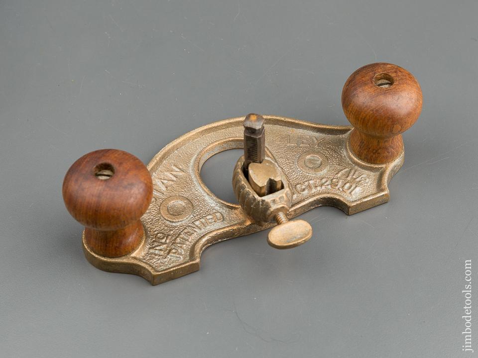 Brass! STANLEY No. 71 1/2 Router Plane with 1/4 inch Cutter - 79598