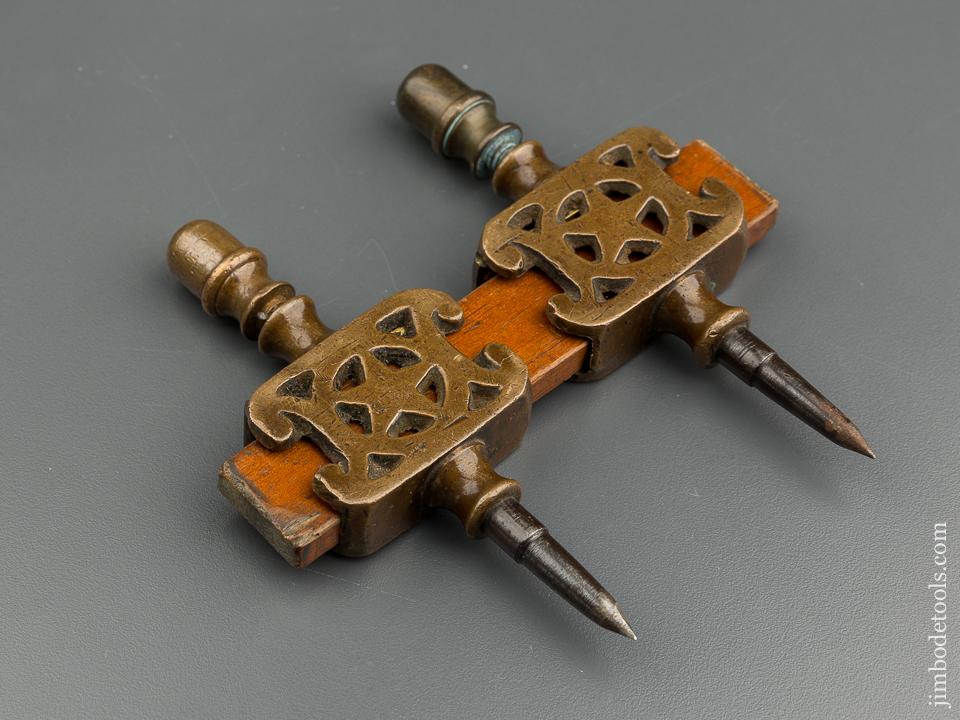 Beautiful 5 1/4 inch Pierced Trammel Points - 79605