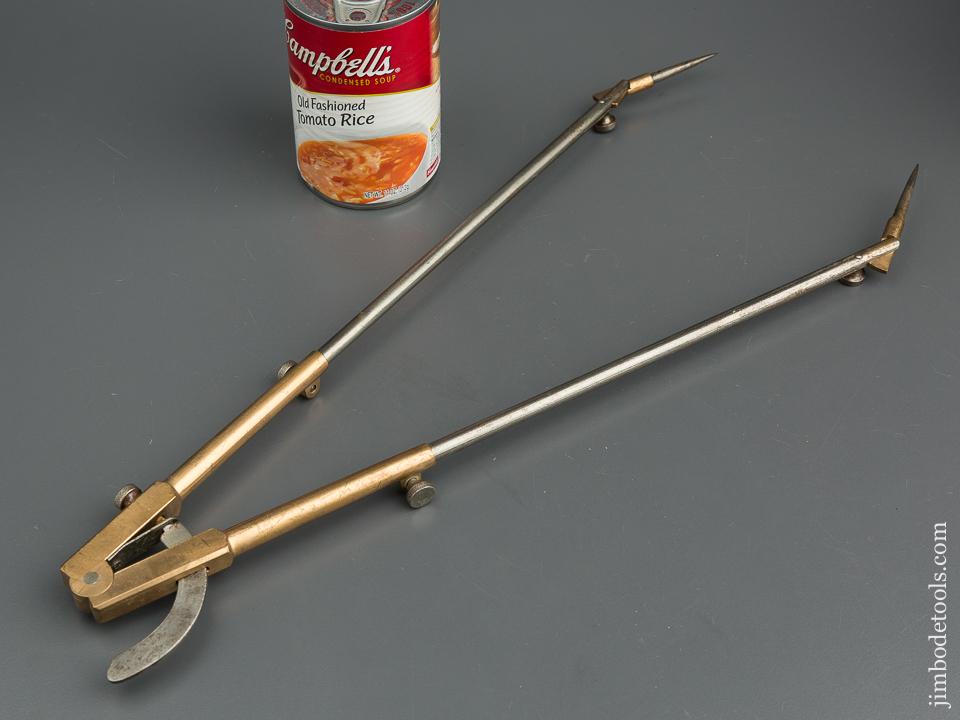 16 inch STODDARD Patent March 31, 1885 Pivot Leg Divider -  79608