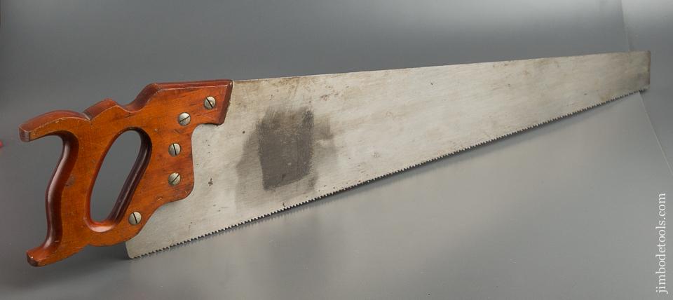 BARELY USED 8 point 26 inch Crosscut DISSTON NINETY FORTY SPECIAL Hand Saw - 79623