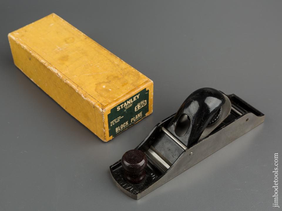 STANLEY No. 130 Block Plane MINT in Original Box - 79630