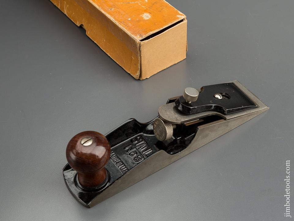 Extra Fine! STANLEY No. 97 Cabinet Maker's Rabbet Plane NEAR MINT in Original Box - 79631