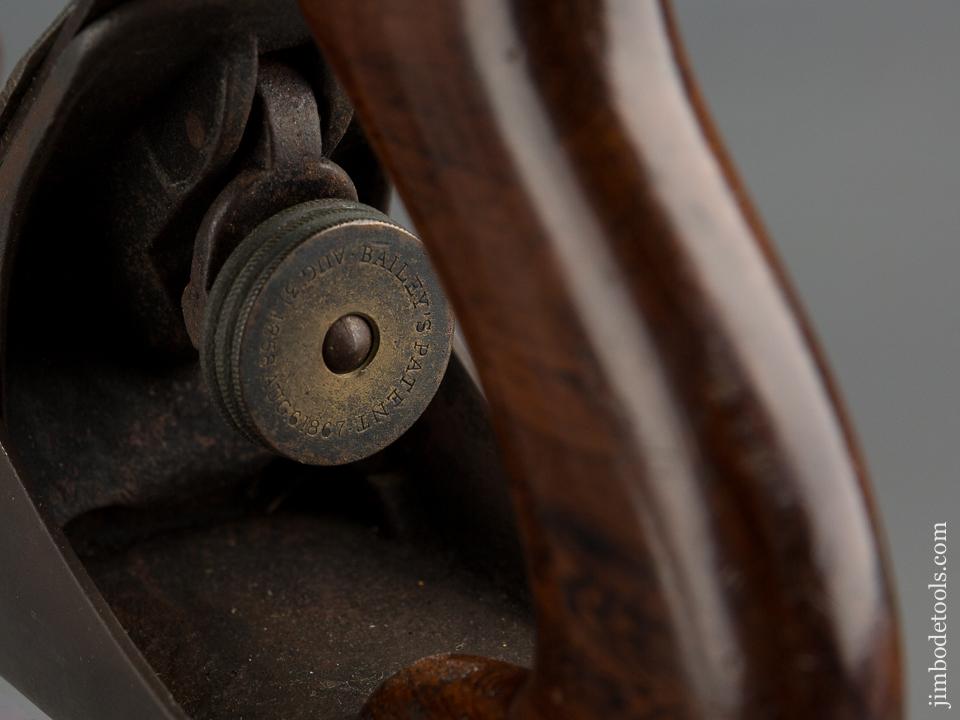 RARE Type 2 STANLEY no. 4 Smooth Plane circa 1869-72 - 79633