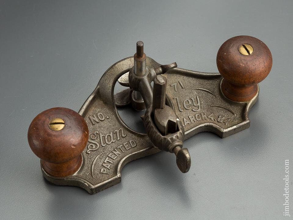 Early STANLEY No. 71 Router Plane with 1/2 inch Cutter - 79645