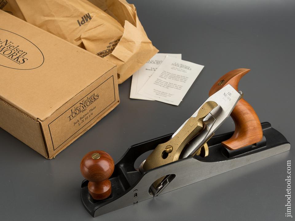 LIE-NIELSEN L-N 10 1/4 Jack Rabbet Plane UNUSED in Original Box - 79656