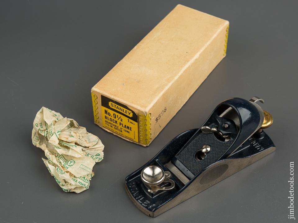 STANLEY No. 9 1/2 Block plane MINT in Original Box - 79657