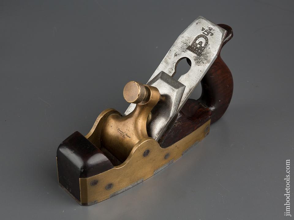 Spectacular! SPIERS No. 7 Gun Metal Smooth Plane Dovetailed with Steel Sole - 79660U