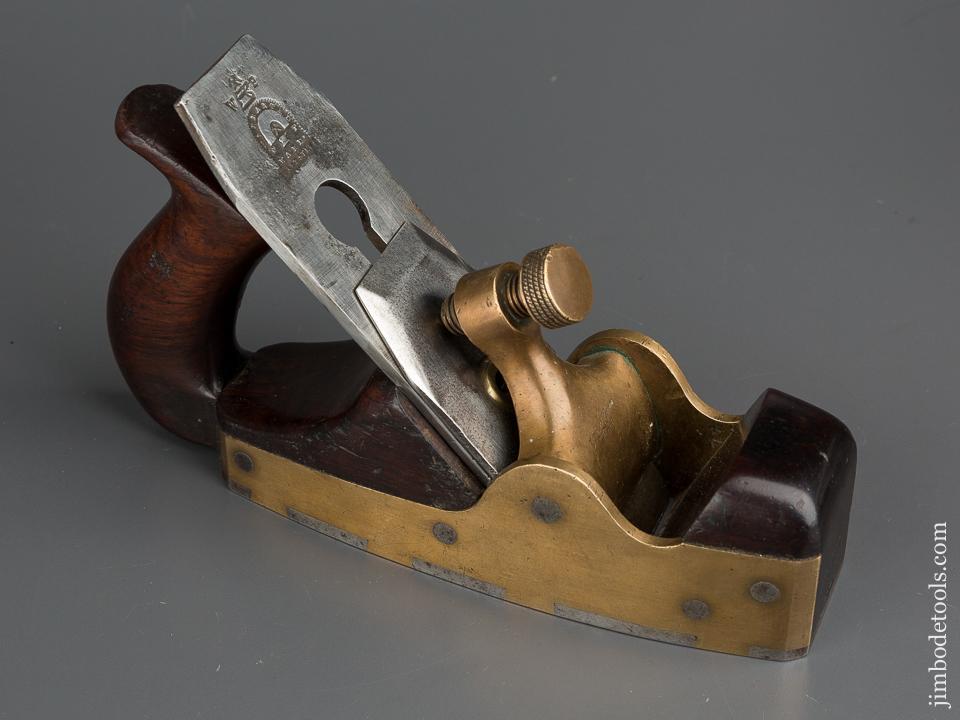 Spectacular! SPIERS No. 7 Gun Metal Smooth Plane Dovetailed with Steel Sole - 79660U