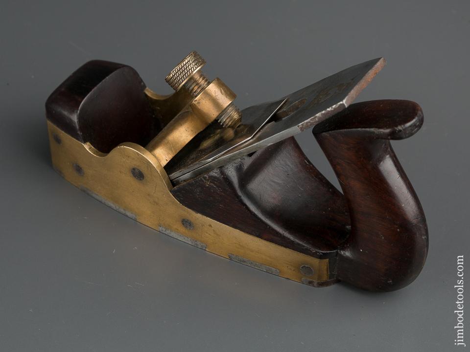 Spectacular! SPIERS No. 7 Gun Metal Smooth Plane Dovetailed with Steel Sole - 79660U