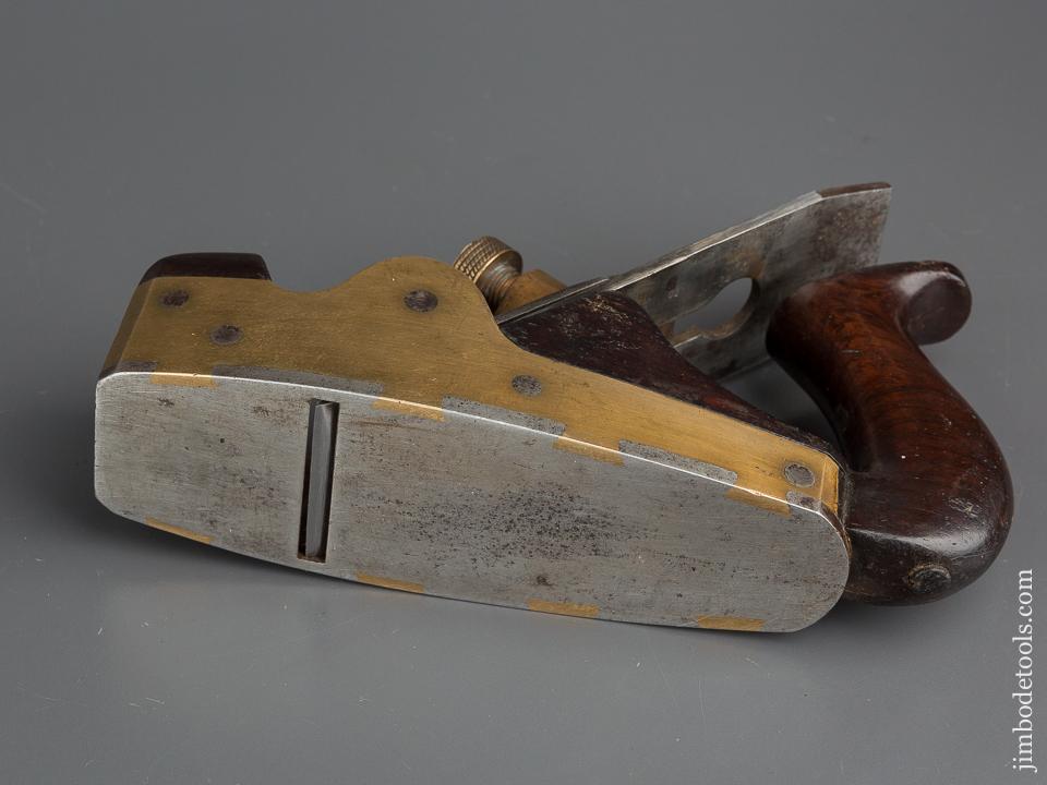 Spectacular! SPIERS No. 7 Gun Metal Smooth Plane Dovetailed with Steel Sole - 79660U