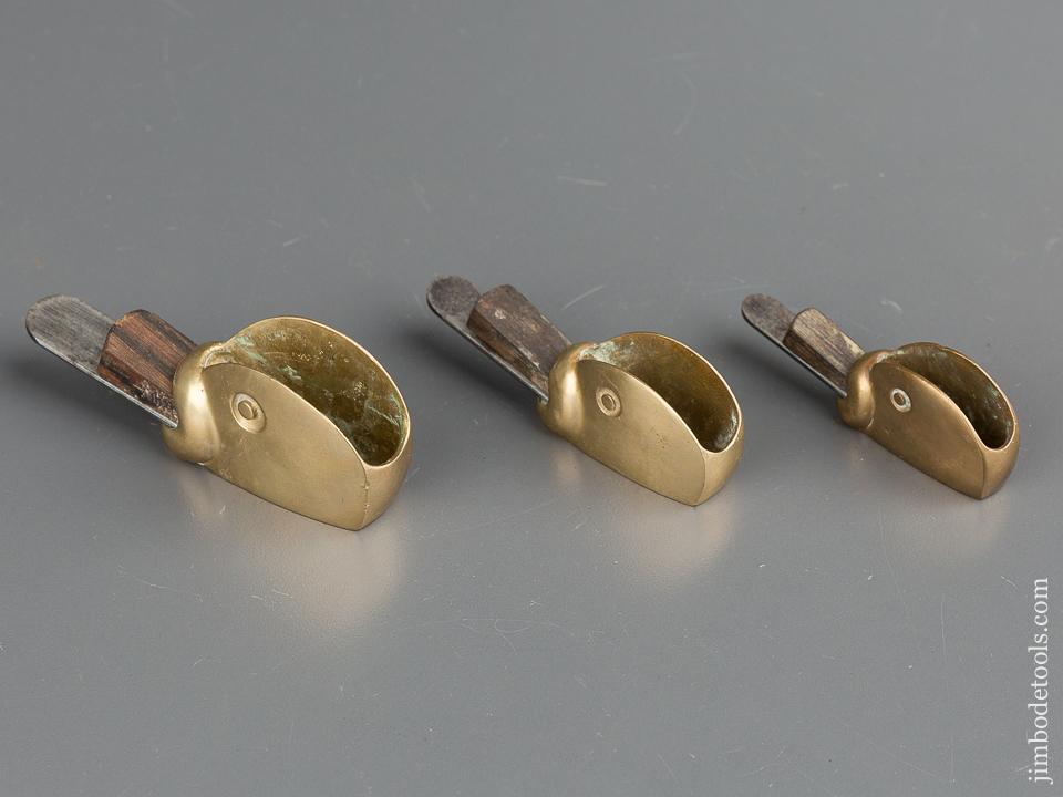 Graduated Set of Three Very Scarce OTTNER BOTTNER Low Angle Whale Planes - 79670U