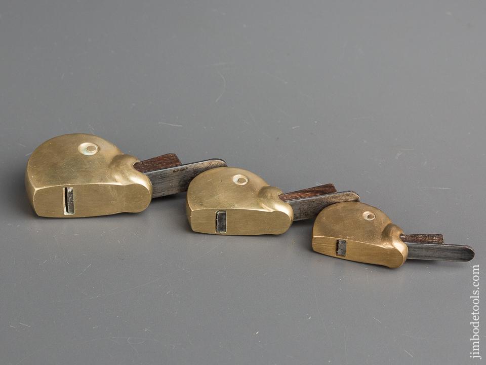 Graduated Set of Three Very Scarce OTTNER BOTTNER Low Angle Whale Planes - 79670U