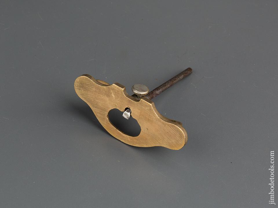 3 5/8 inch Brass Router Plane - 79681 – Jim Bode Tools