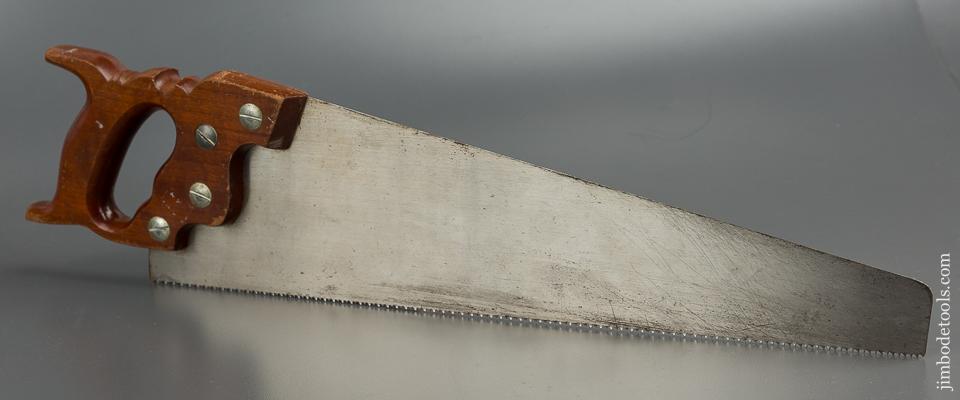 NEAR MINT Tiny 11 point 16 inch Crosscut ATKINS PERFECTION No. 65 Hand Saw - 79683