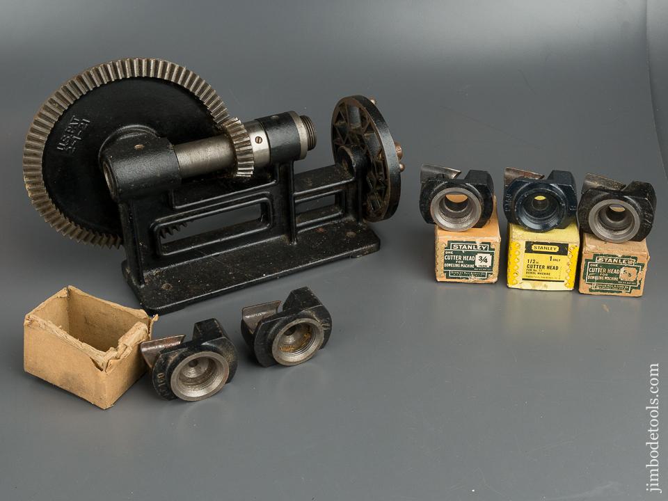 STANLEY No. 77 Dowel Machine with Five Cutter Heads NEAR MINT - 79691