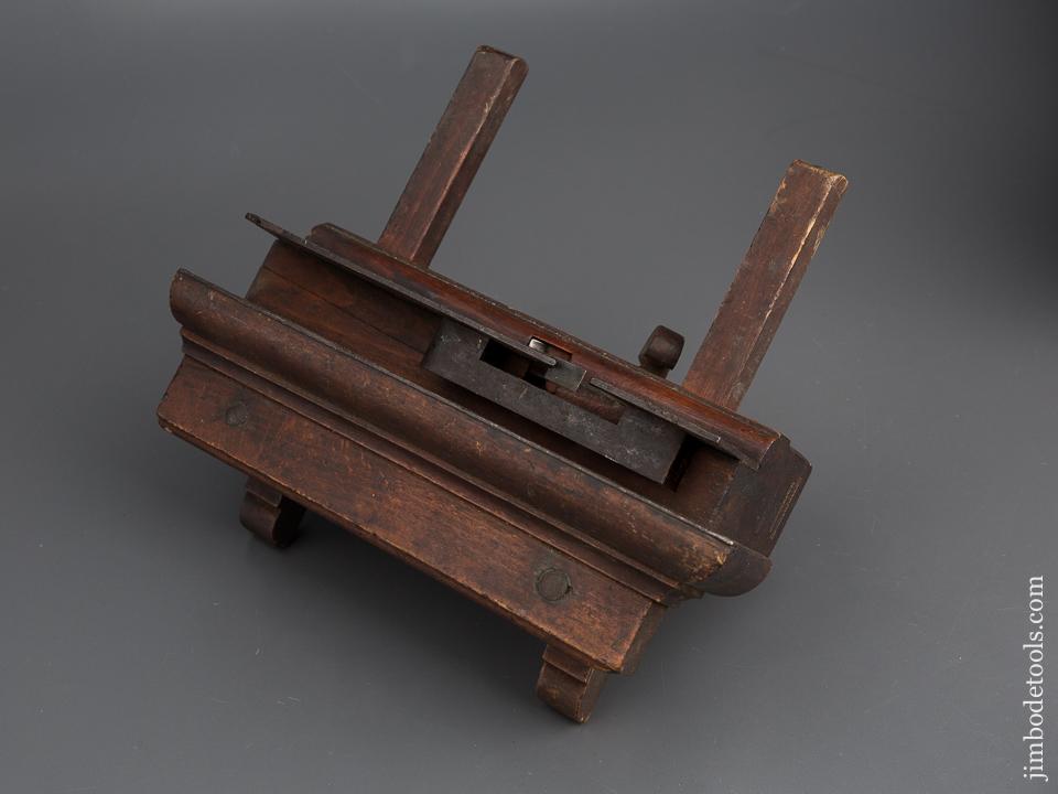 Good Usable D. COPELAND HARTFORD CT Screw Lock Plow Plough Plane circa 1820-28 - 79730