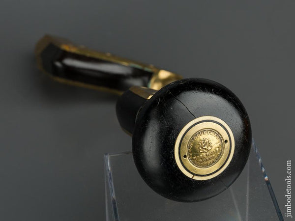 Beautiful Ebony & Brass MARPLES SHEFFIELD Brace - 79766