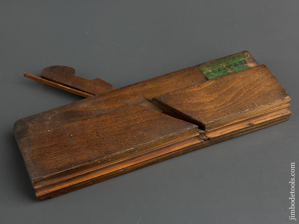 1/4 inch W.H. POND Bead Plane with Label circa 1844-90 New Haven, CT FINE - 79767