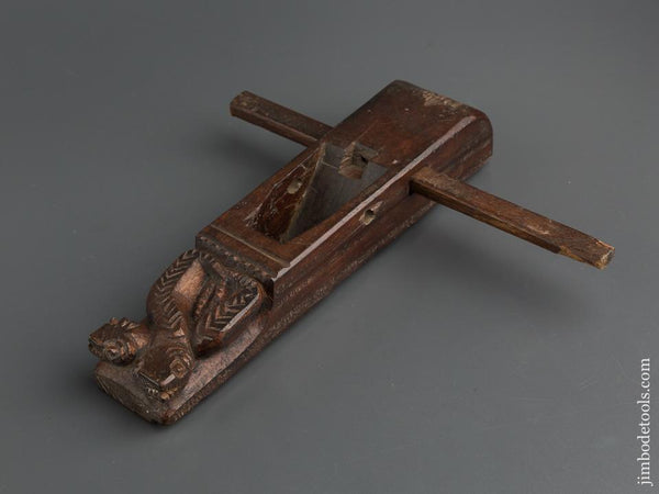 11 1/2 inch Carved Figural Plane - 79770