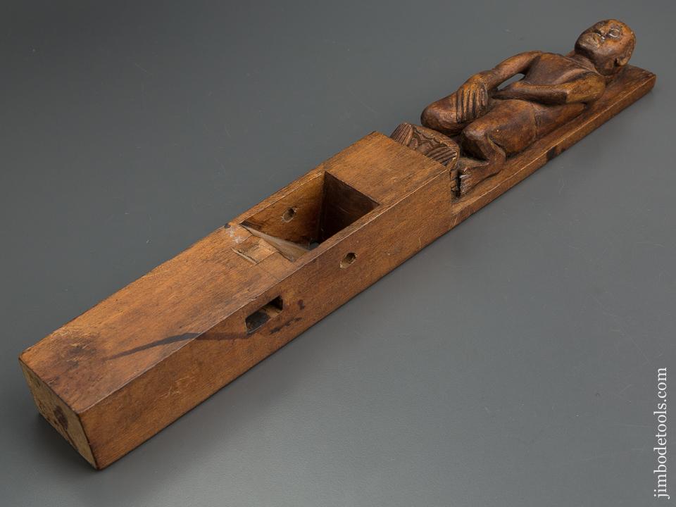 17 inch Carved Figural Plane - 79772