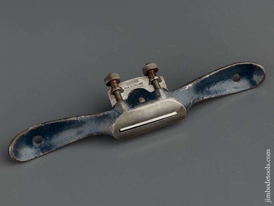 RECORD No. 0151 Round Bottom Adjustable Spoke Shave - 79796