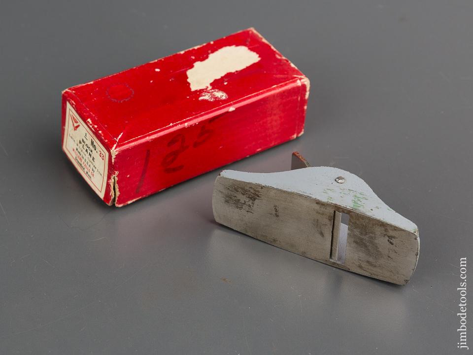 MILLERS FALLS NO. 33 Block Plane MINT in its Original Box - 79810R